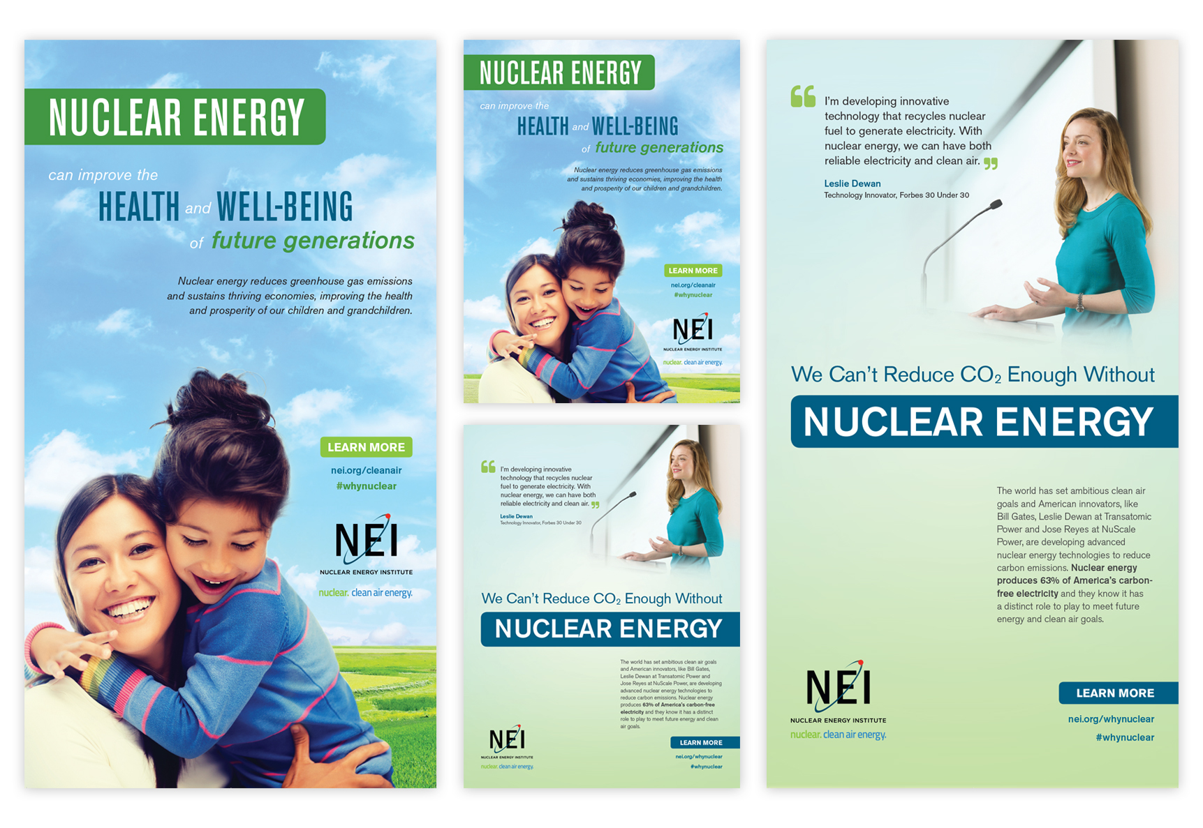Vizual Integrated Marketing & Branding | Nuclear Energy Institute Print Advertising