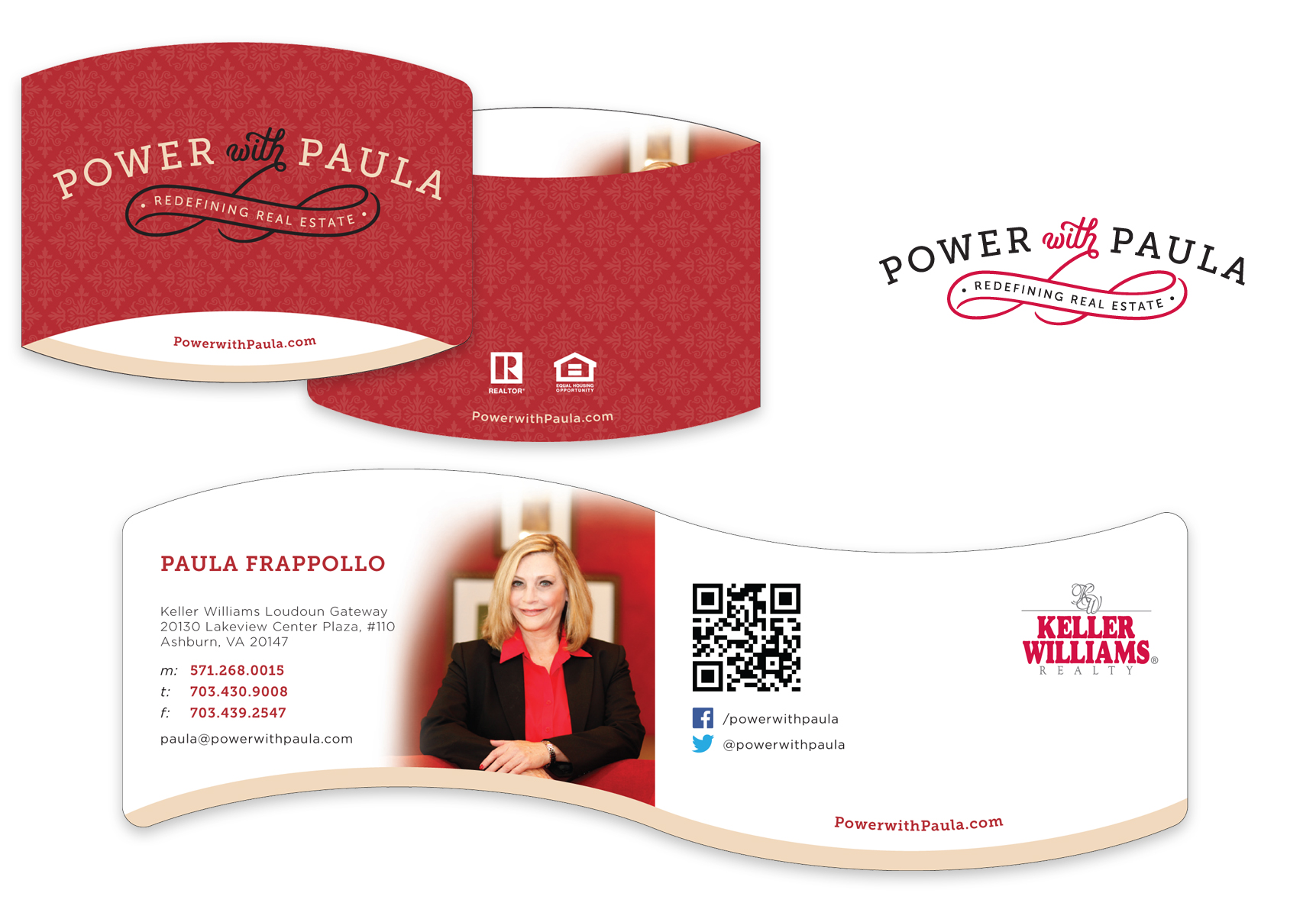 Vizual Integrated Marketing & Branding | Power with Paula Real Estate Branding