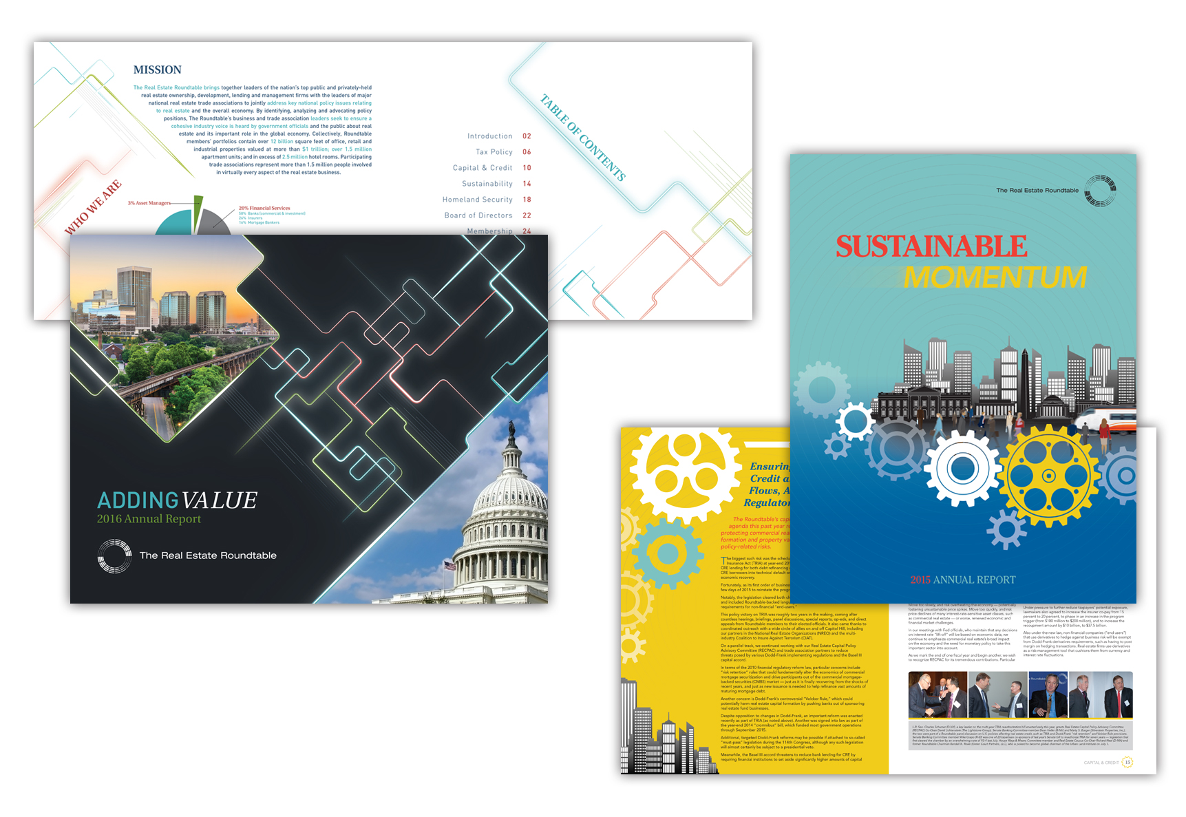 Vizual Integrated Marketing & Branding | The Real Estate Roundtable Annual Report