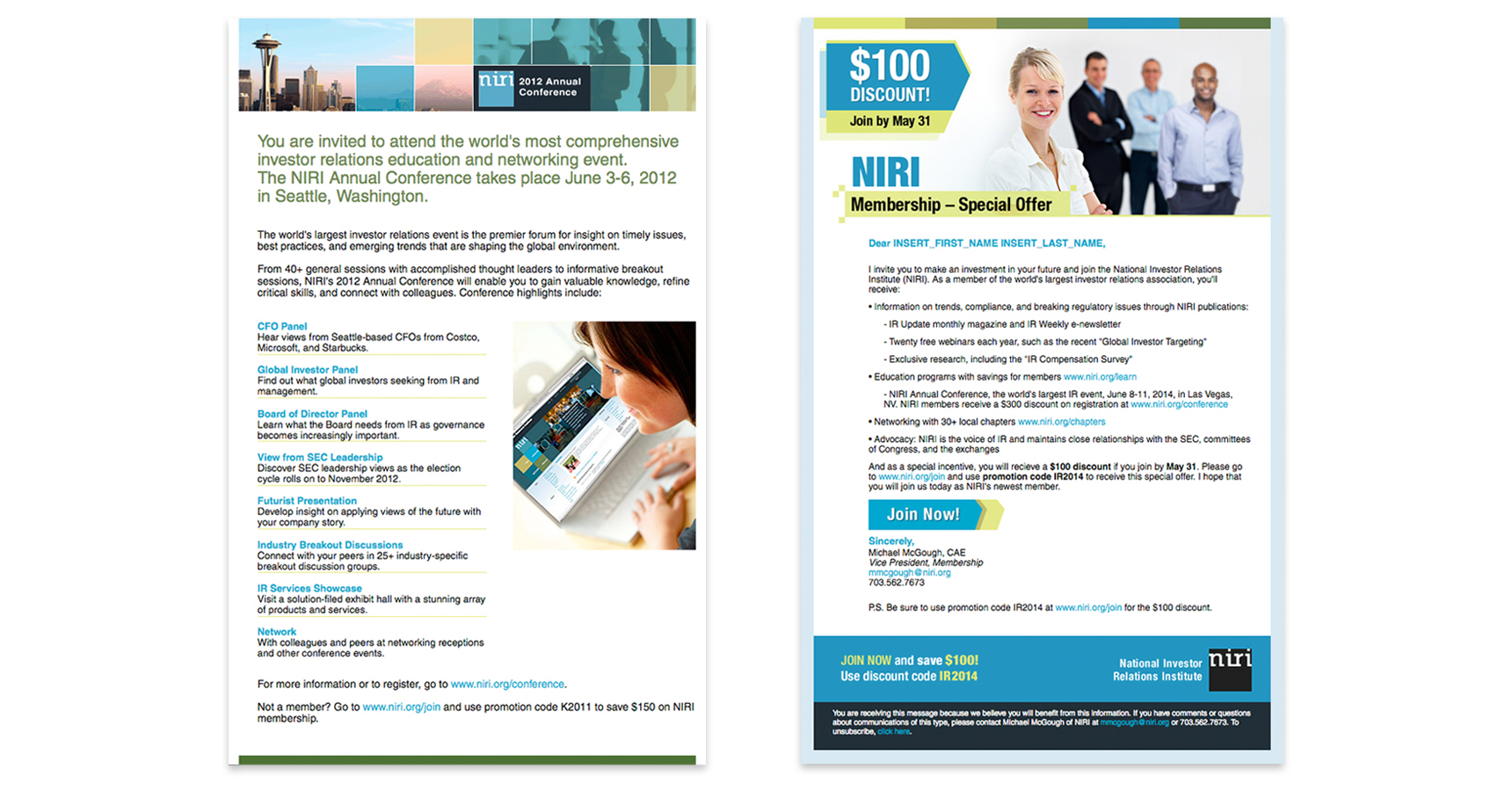 Vizual Integrated Marketing & Branding | NIRI Email Marketing